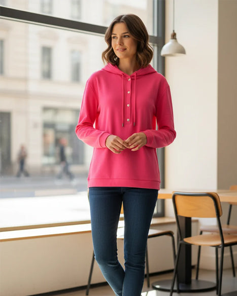 Hoodie Damen – weich & funktional