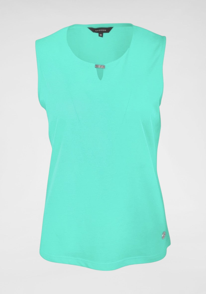 Top – Ärmelloses Sommer Shirt mit elegantem Ausschnitt, leicht & vielseitig kombinierbar