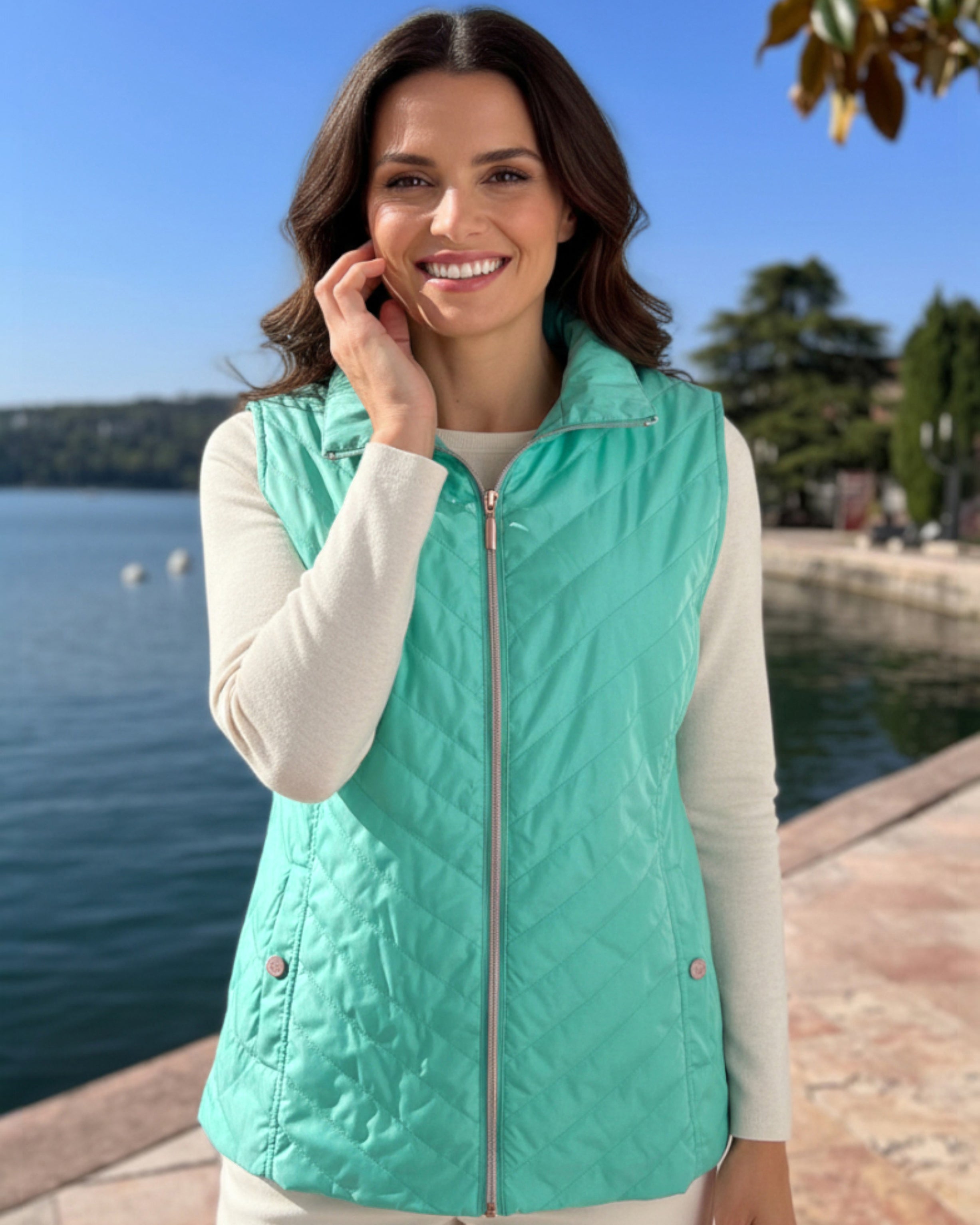 Leichte Damen Steppweste