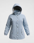 Jacke mit abnehmbarer Kapuze – Funktional, stilvoll & alltagstauglich