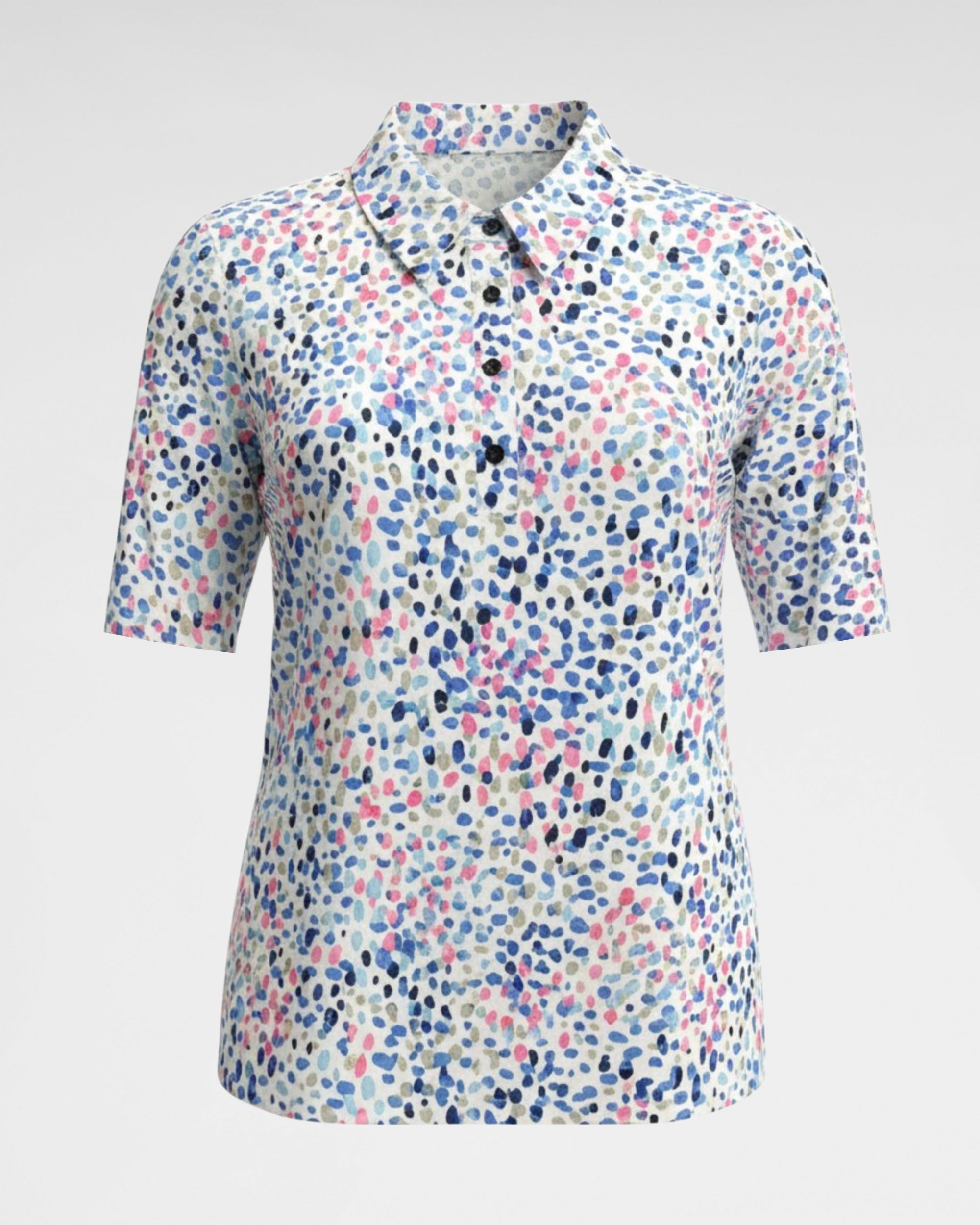 Damen Polo mit verlängertem 1/2-Arm – weich, stilvoll & bequem