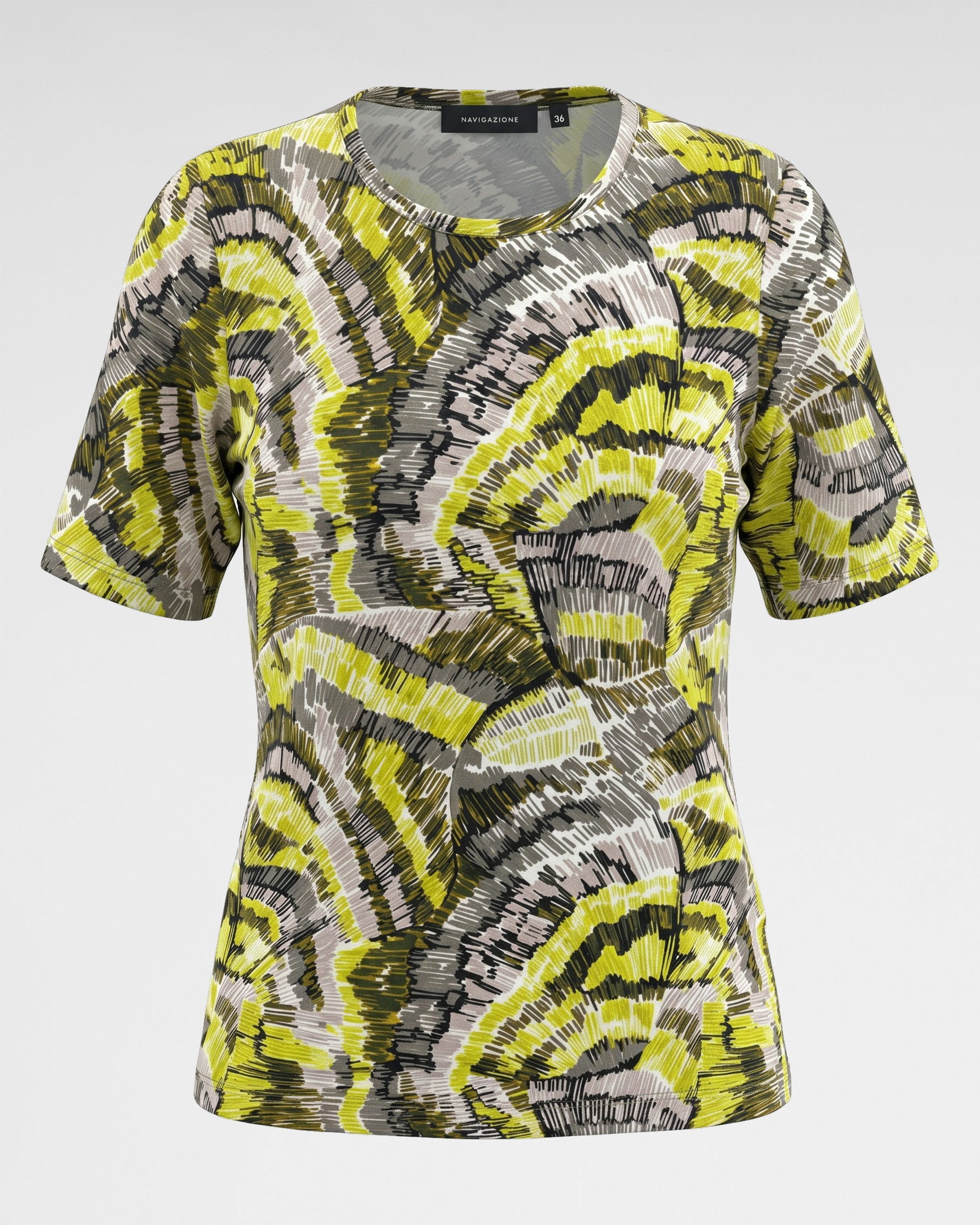 Modischer Eyecatcher für jeden Tag: Das Navigazione Print-Shirt
