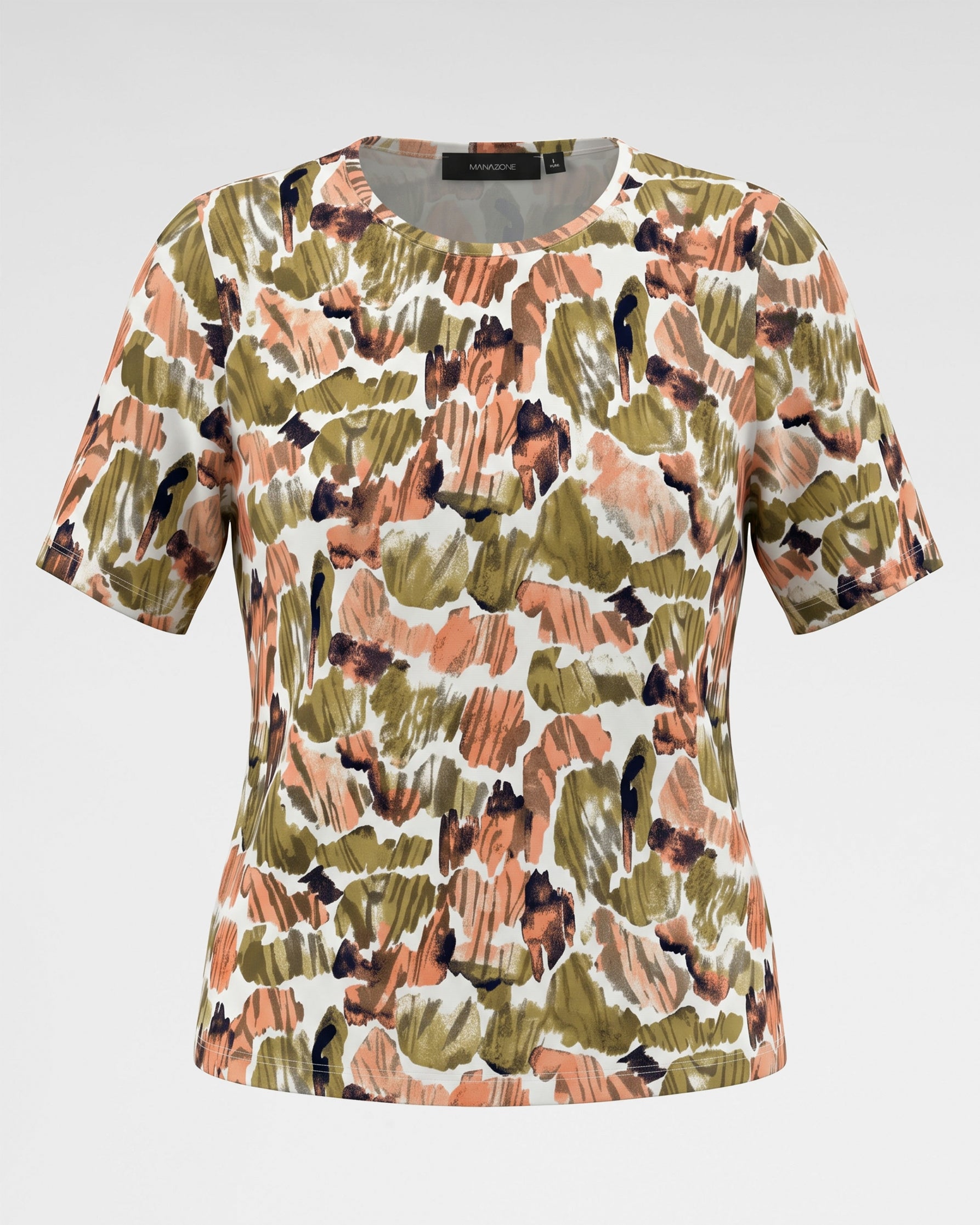 Shirt mit modernem Allover-Print – Stilvoll & bequem