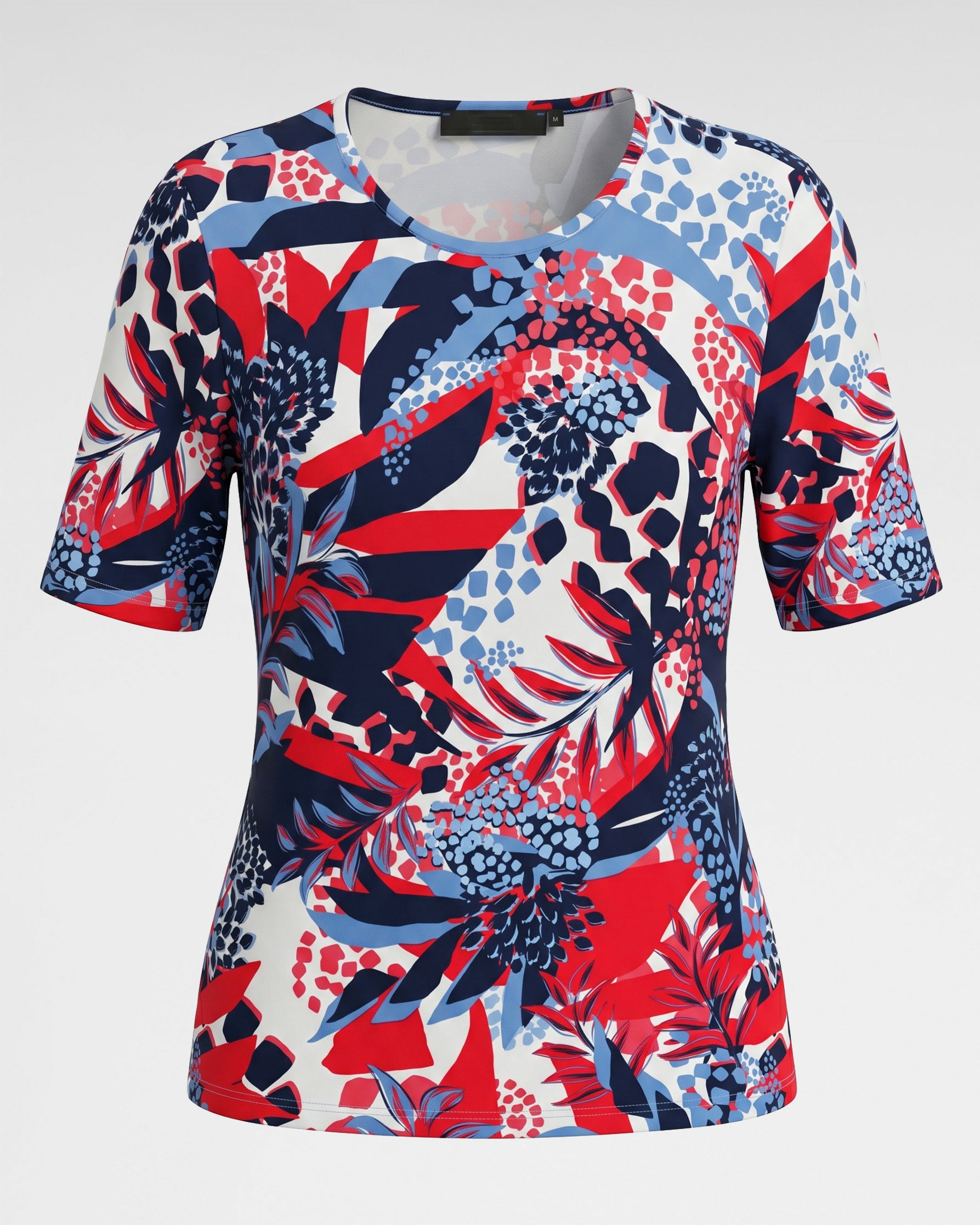 Shirt mit floralem Allover-Print – Modern, bequem & stilvoll