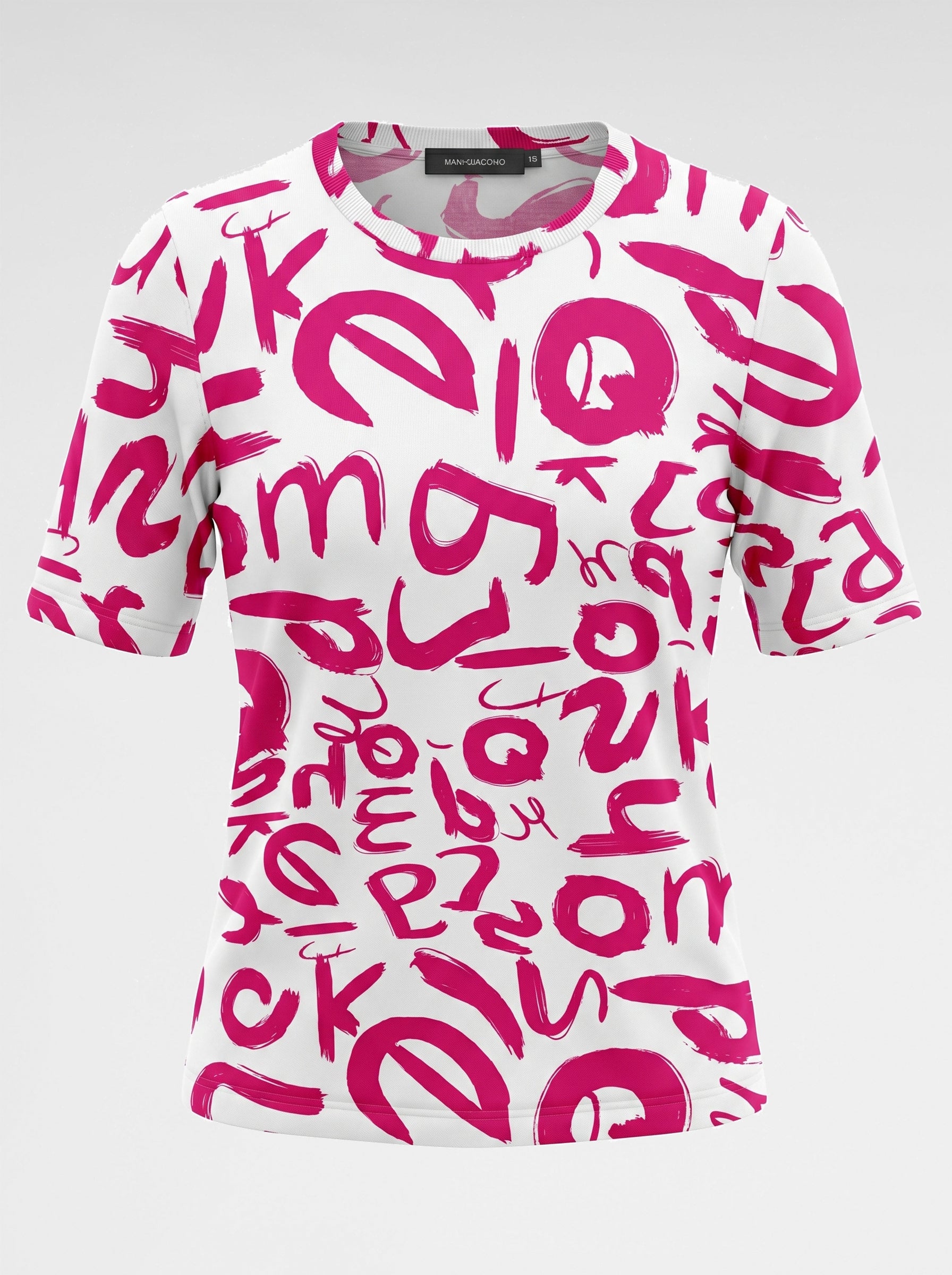 Shirt mit pinkem Allover-Print – Modern & Ausdrucksstark