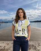 Shirt mit überschnittener Schulter im Print-Mix – Dein neues Key-Piece