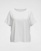 Tunika 1/2 Arm weiß – Leichte Musselinware für jeden Tag