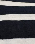 Maritimer Streifenpullover „Atlantic“ – Leichter Übergangspulli mit 3/4 Arm in Navy/Weiß