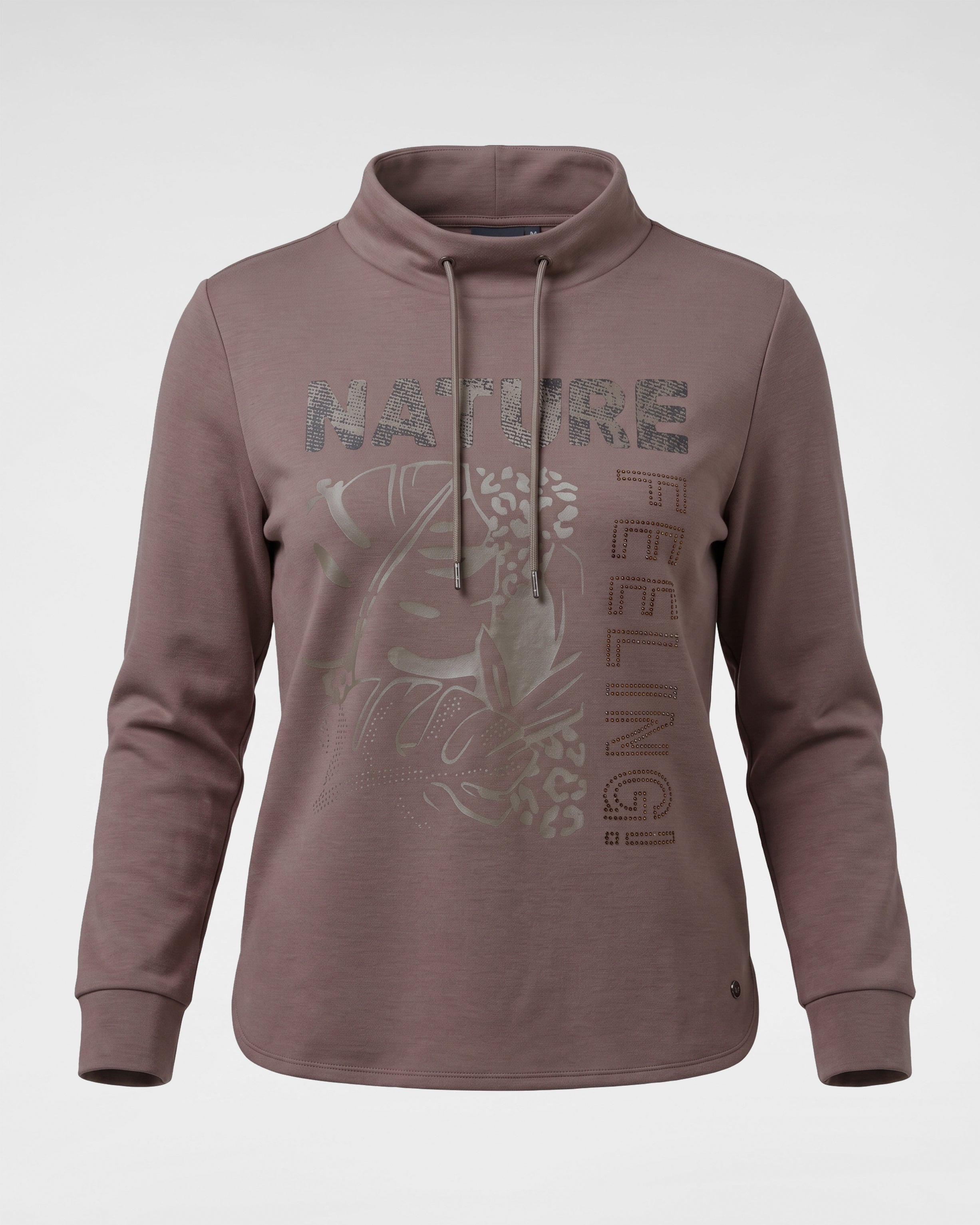 Sweatshirt mit modernem Print