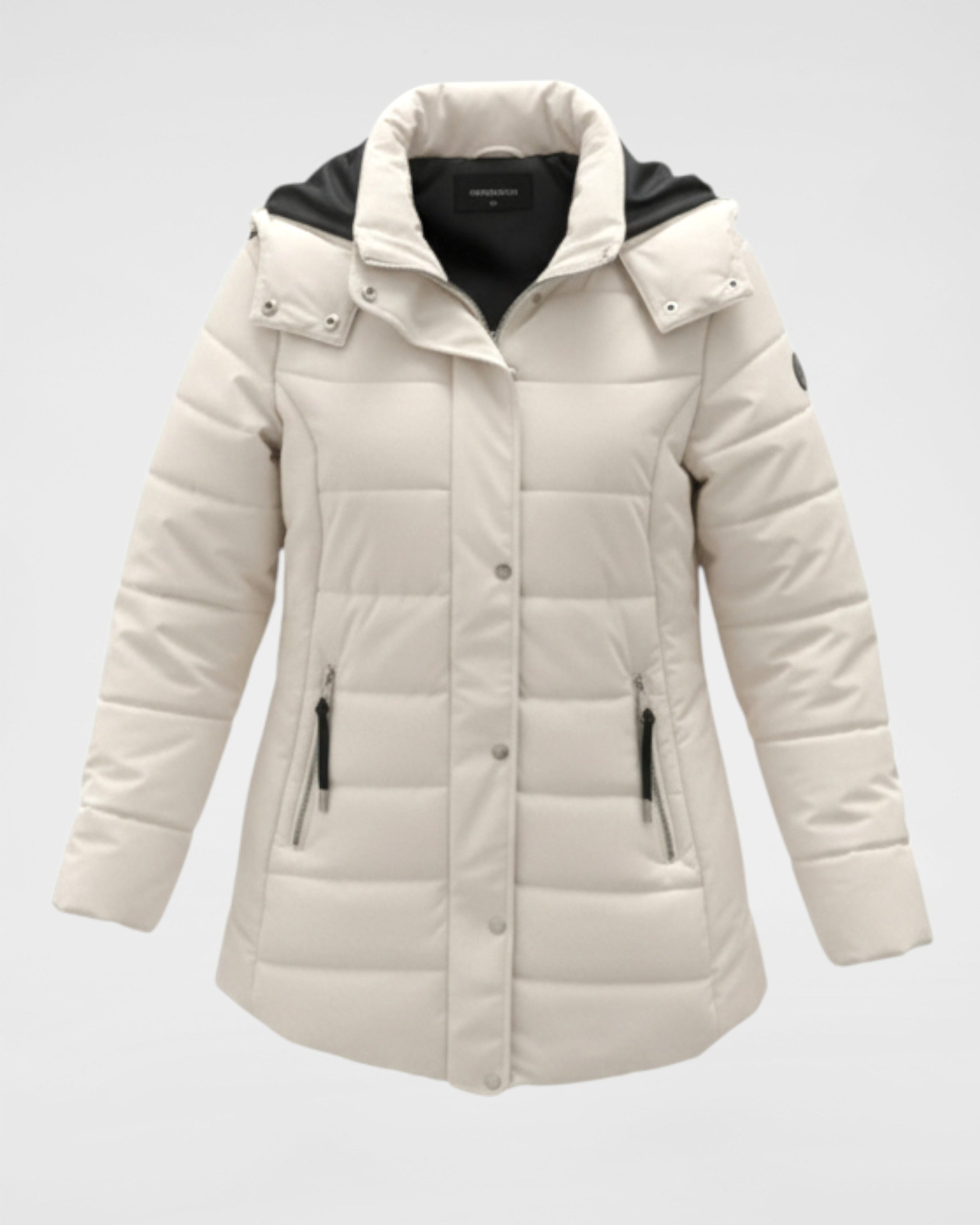 Steppjacke in Crema – Stilvoll, Warm & Wetterfest