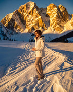 Steppjacke in Crema – Stilvoll, Warm & Wetterfest