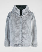 Wendejacke mit Kuschelfell & Kapuze