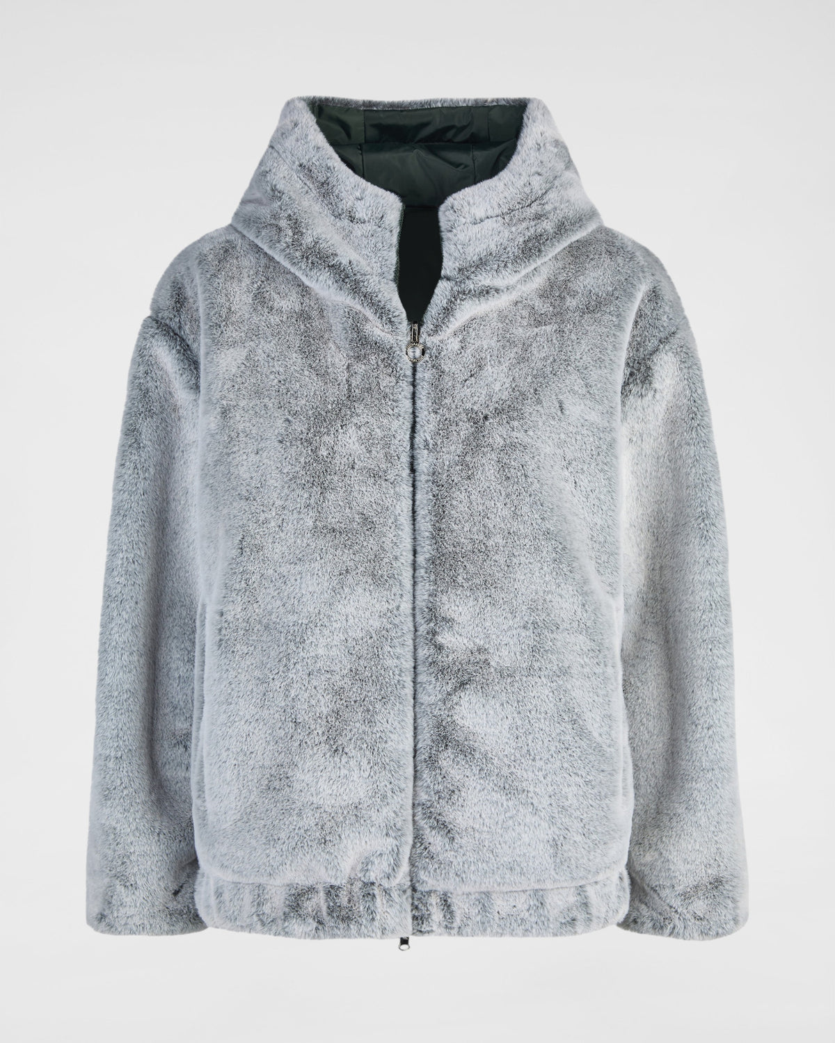 Wendejacke mit Kuschelfell & Kapuze