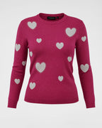 Kuscheliger Herz-Pullover