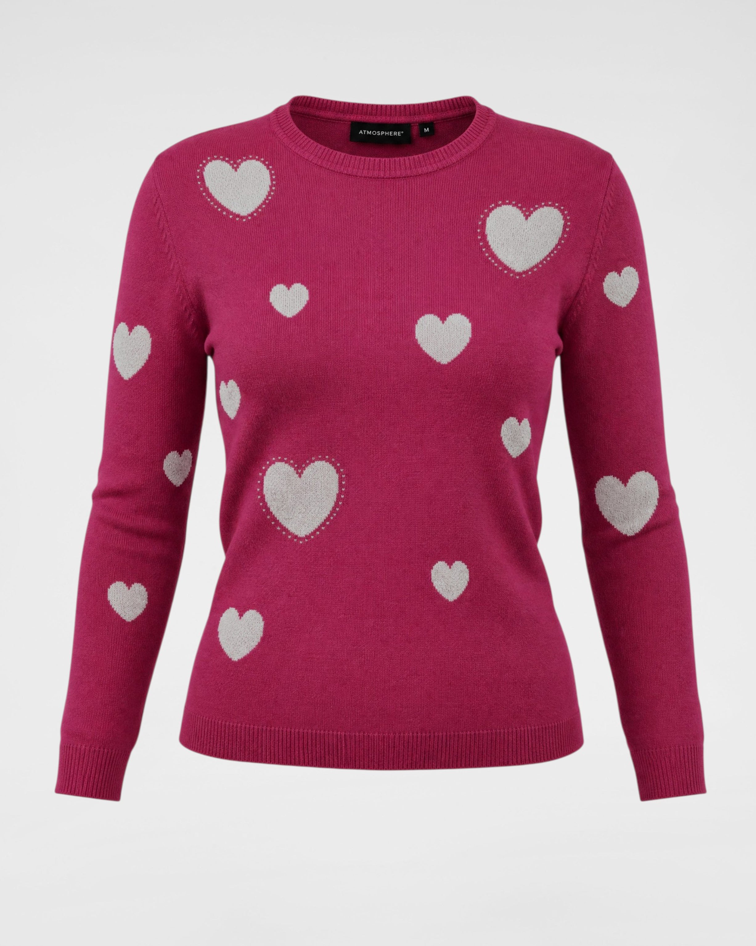 Kuscheliger Herz-Pullover