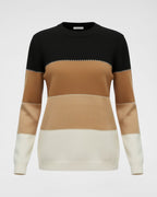 Pullover im Blockstreifen-Design
