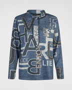 Langarmshirt mit Stylischem Print
