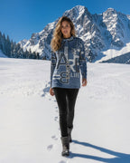 Langarmshirt mit Stylischem Print