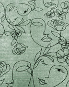 Elegantes Line-Art Cord Sweaty