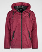 Steppjacke mit Kapuze