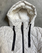 Steppjacke mit abnehmbarer Kapuze mit Teddyfutter
