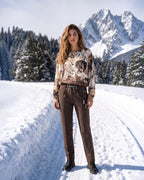 Langarmshirt mit Vintage-Print
