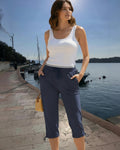 Caprihose in Flexelle Ware