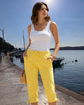 Caprihose in unserer Flexelle Ware, flexibel, stylisch & bequem