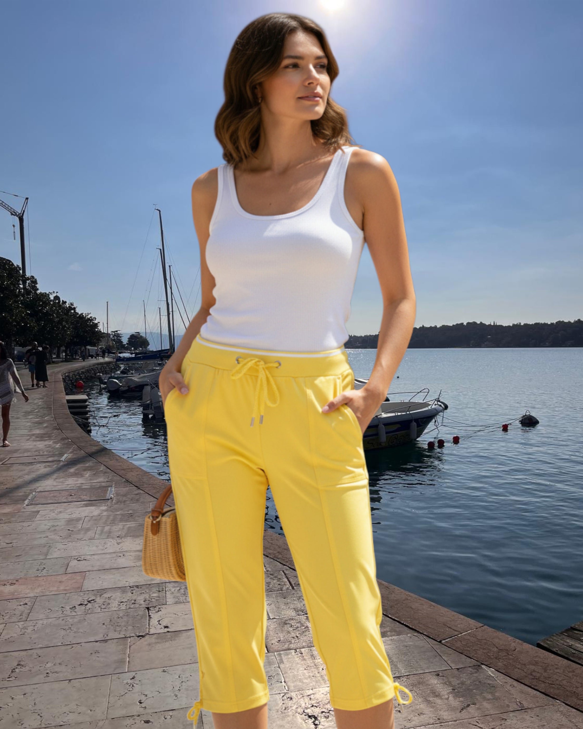 Caprihose – Flexibel, Stylisch & Bequem