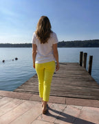 Damen Bengalin Caprihose „Anne“ – bequem, elastisch & perfekt für den Sommer