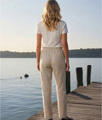 Leinenhose Alena – luftiger Komfort trifft auf stilvolle Eleganz