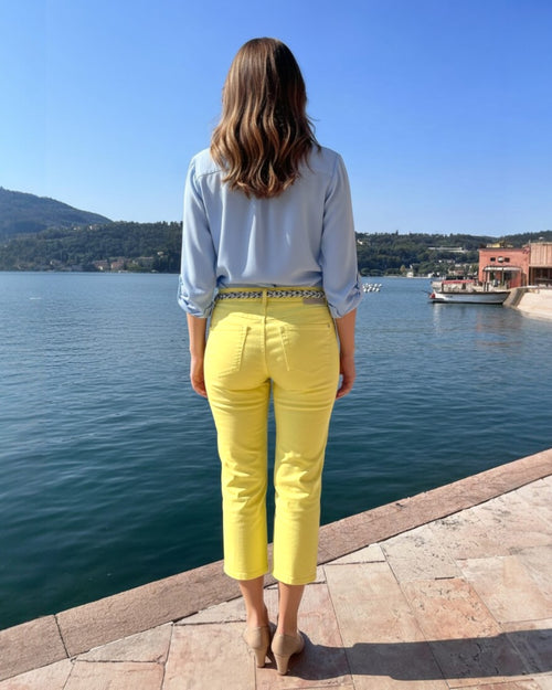 7/8 Hose mit Gürtel – Modern, feminin & vielseitig