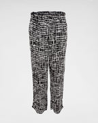 Leichte 7/8 Strandhose Maila mit grafischem Print – stilvoll & bequem