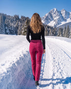 Cordhose mit geradem Bein