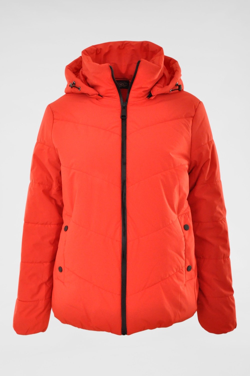 Steppjacke mit abnehmbarer Kapuze